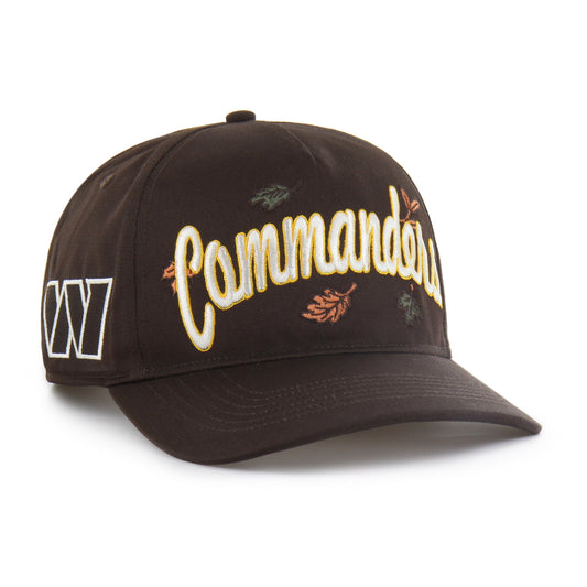 WASHINGTON COMMANDERS LEAFLINE '47 HITCH RF RELAXED FIT BROWN