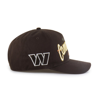 WASHINGTON COMMANDERS LEAFLINE '47 HITCH RF RELAXED FIT BROWN