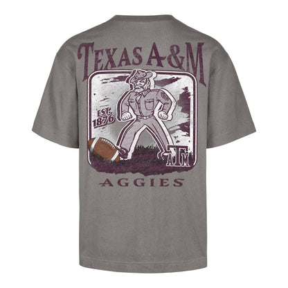 TEXAS A&M AGGIES VINTAGE REGIONAL BACKER '47 FOUNDATION TEE WOLF GREY