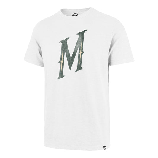 MINNESOTA WILD GRIT '47 SCRUM TEE WHITE WASH
