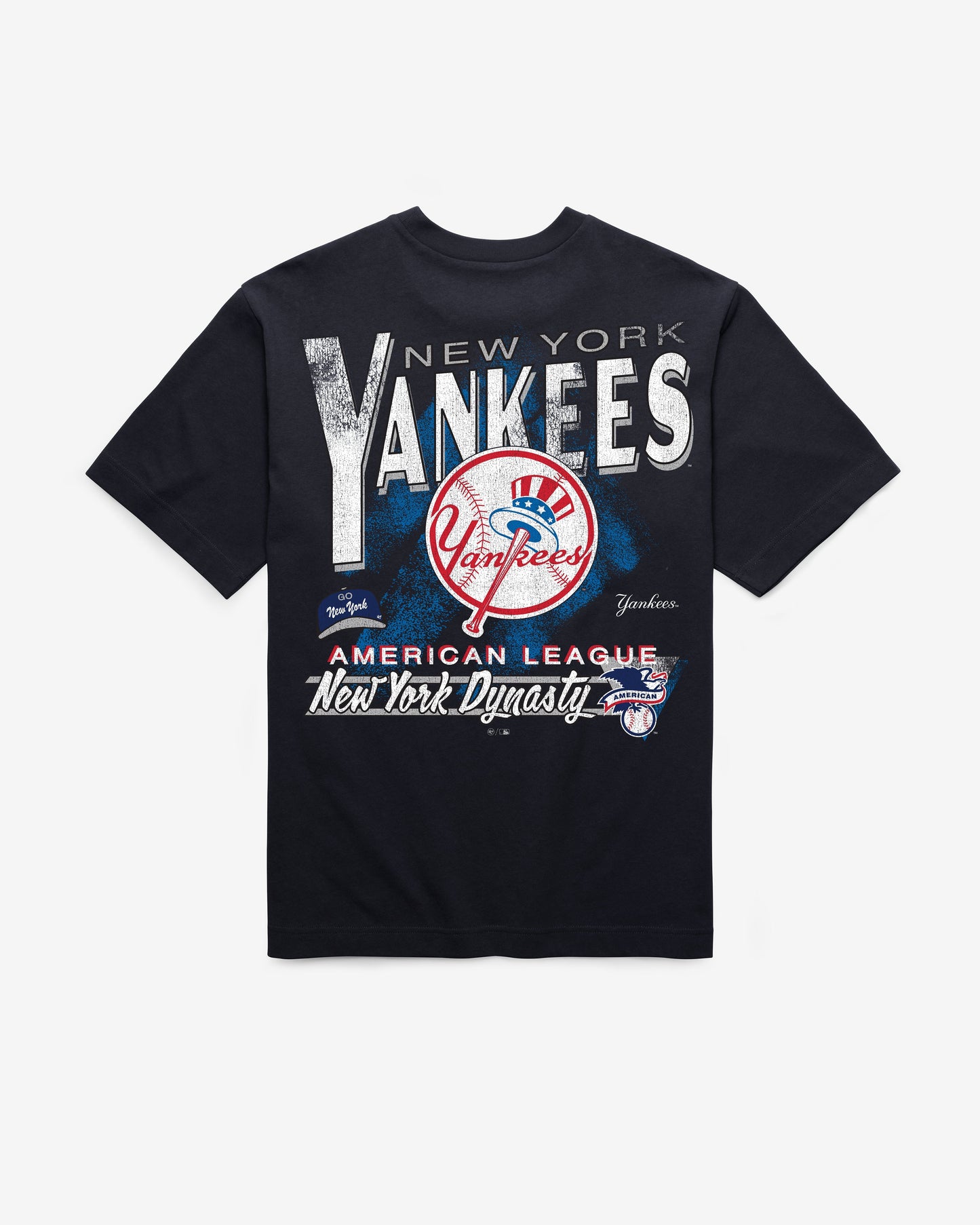 NEW YORK YANKEES UNDER BAR '47 FOUNDATION TEE NAVY
