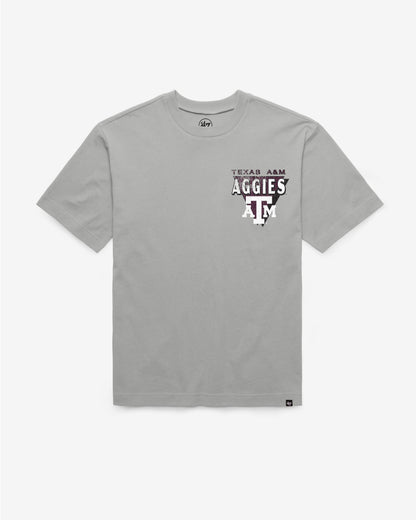TEXAS A&M AGGIES UNDER BAR '47 FOUNDATION TEE WOLF GREY