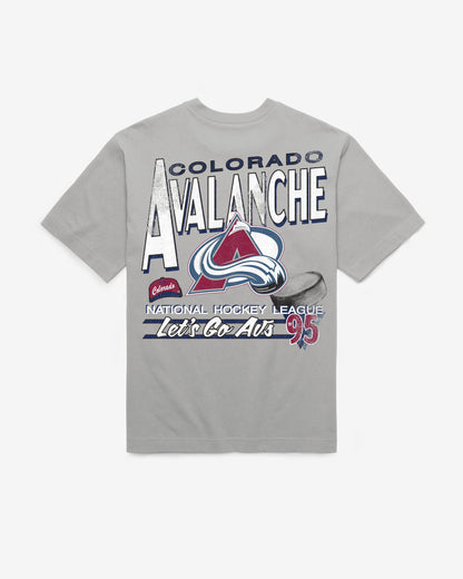 COLORADO AVALANCHE UNDER BAR '47 FOUNDATION TEE WOLF GREY
