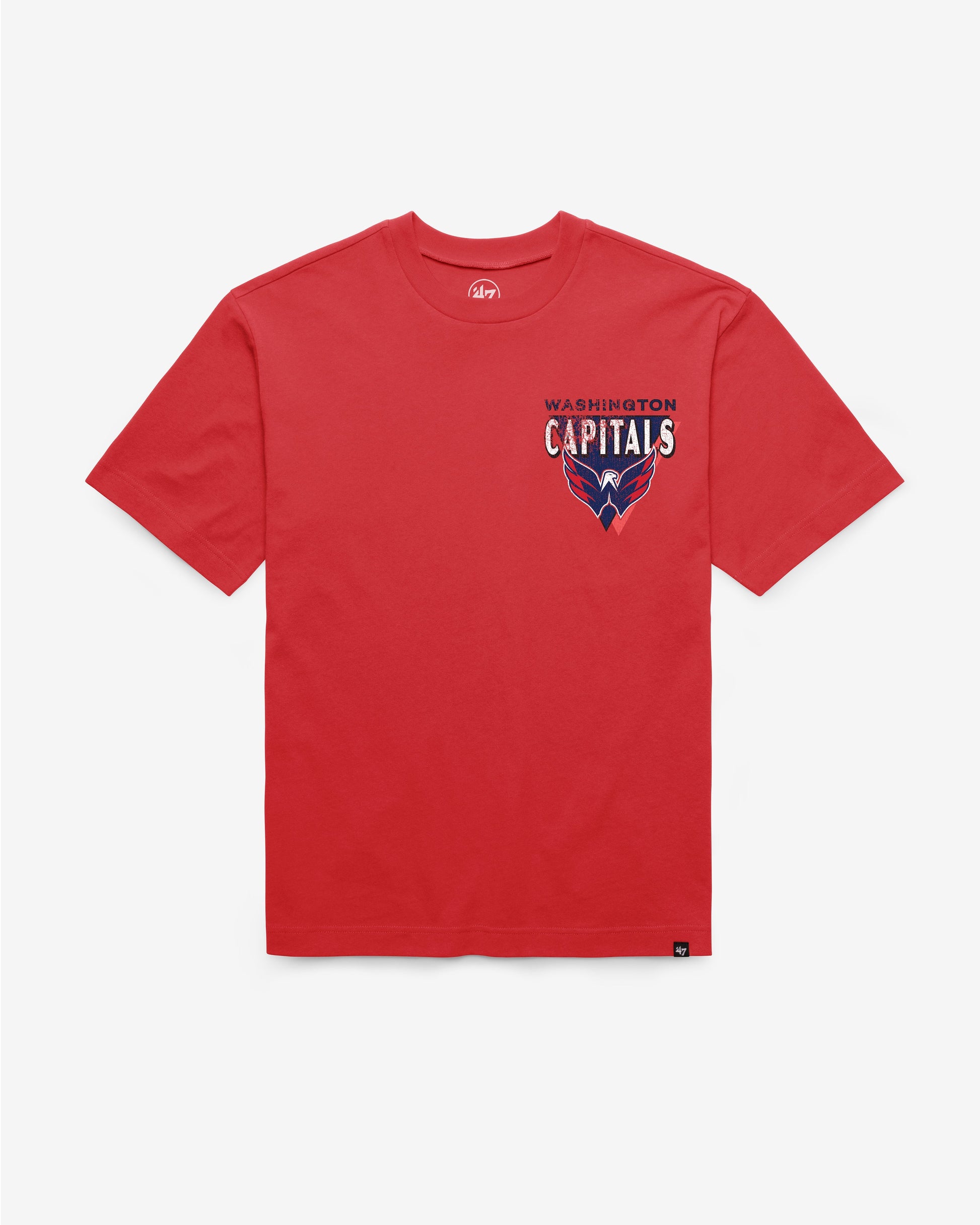 WASHINGTON CAPITALS UNDER BAR '47 FOUNDATION TEE RED