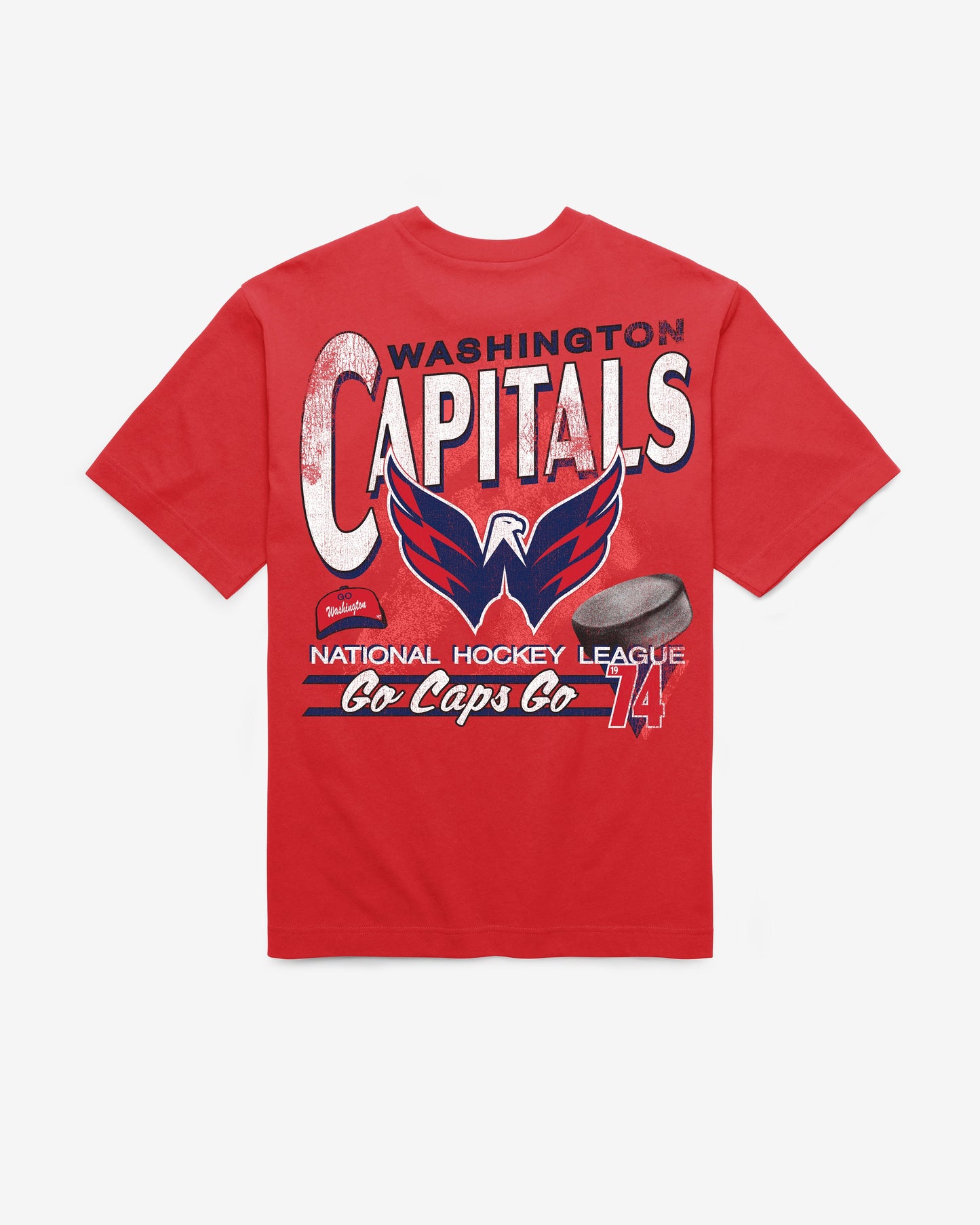 WASHINGTON CAPITALS UNDER BAR '47 FOUNDATION TEE RED