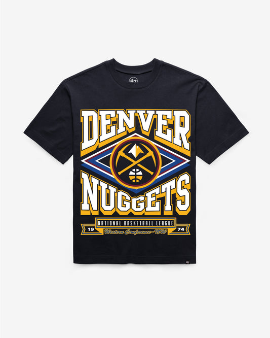 DENVER NUGGETS HEATER '47 FOUNDATION TEE NAVY