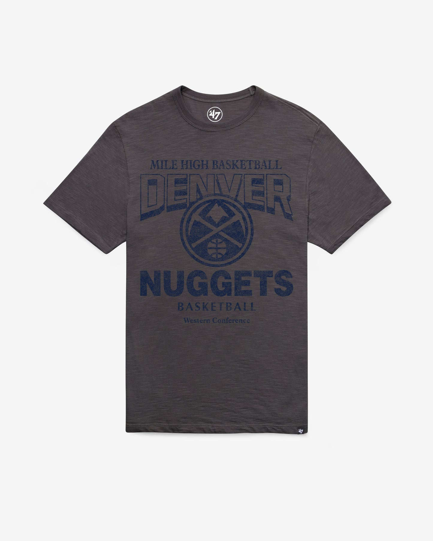 DENVER NUGGETS HEAD ON '47 SCRUM TEE CHARCOAL