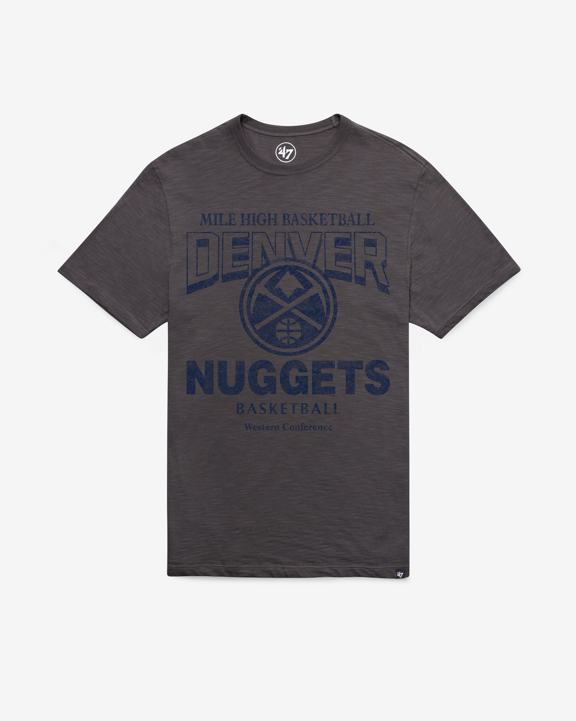 DENVER NUGGETS HEAD ON '47 SCRUM TEE CHARCOAL