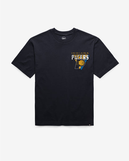 INDIANA PACERS UNDER BAR '47 FOUNDATION TEE NAVY