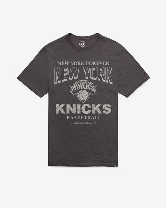 NEW YORK KNICKS HEAD ON '47 SCRUM TEE CHARCOAL