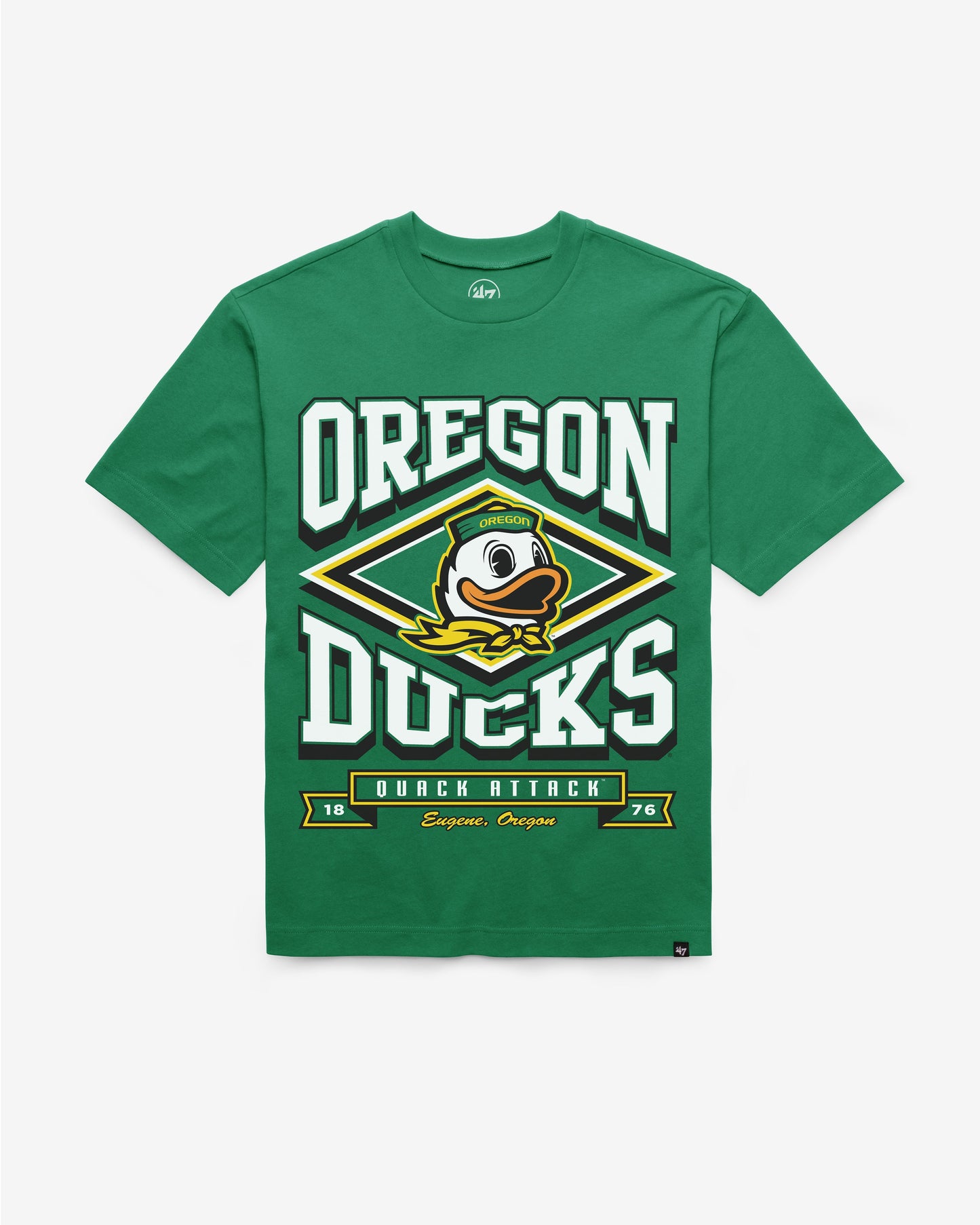 OREGON DUCKS HEATER '47 FOUNDATION TEE KELLY