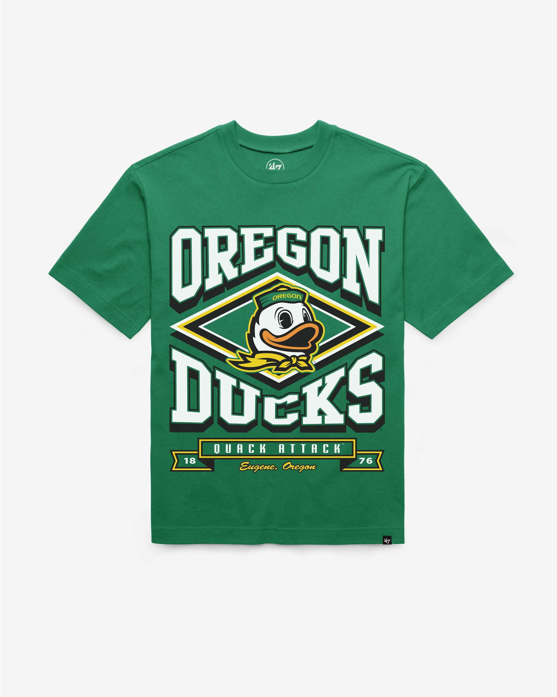 OREGON DUCKS HEATER '47 FOUNDATION TEE KELLY
