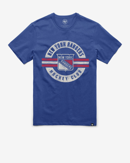 NEW YORK RANGERS SURROUND '47 FRANKLIN TEE JETTY BLUE