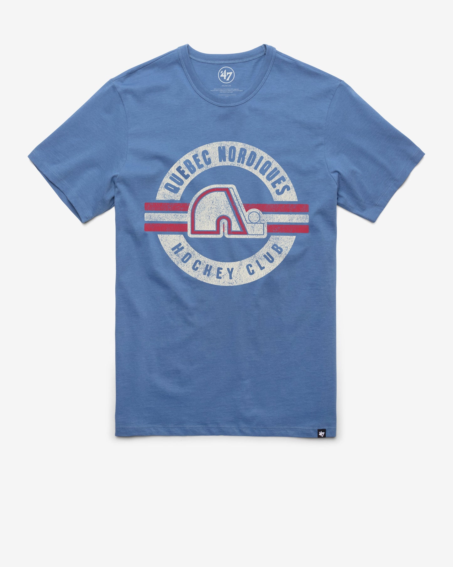 QUEBEC NORDIQUES VINTAGE SURROUND '47 FRANKLIN TEE CADET BLUE