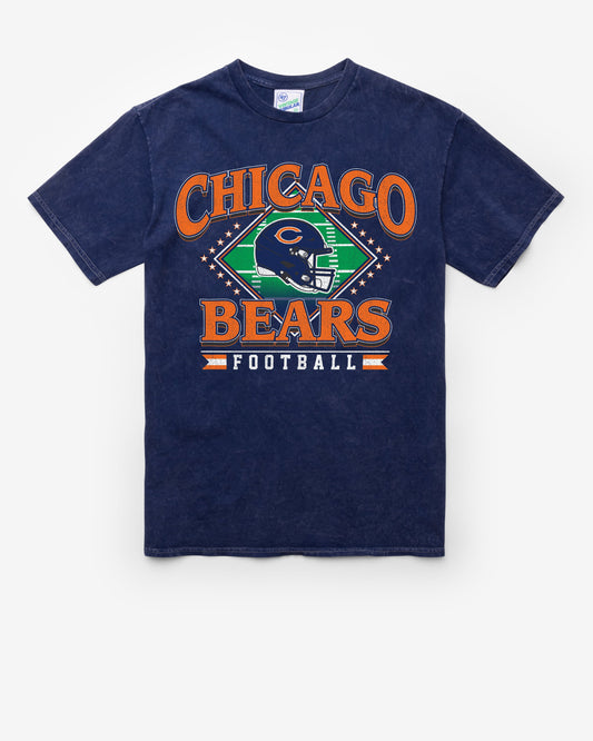 CHICAGO BEARS FIELD PASS VINTAGE '47 TUBULAR TEE DT NAVY