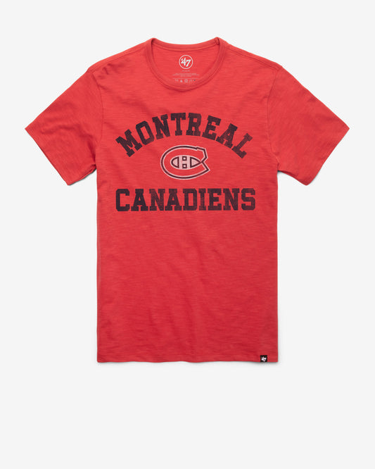 MONTREAL CANADIENS ODESSA '47 SCRUM TEE RESCUE RED