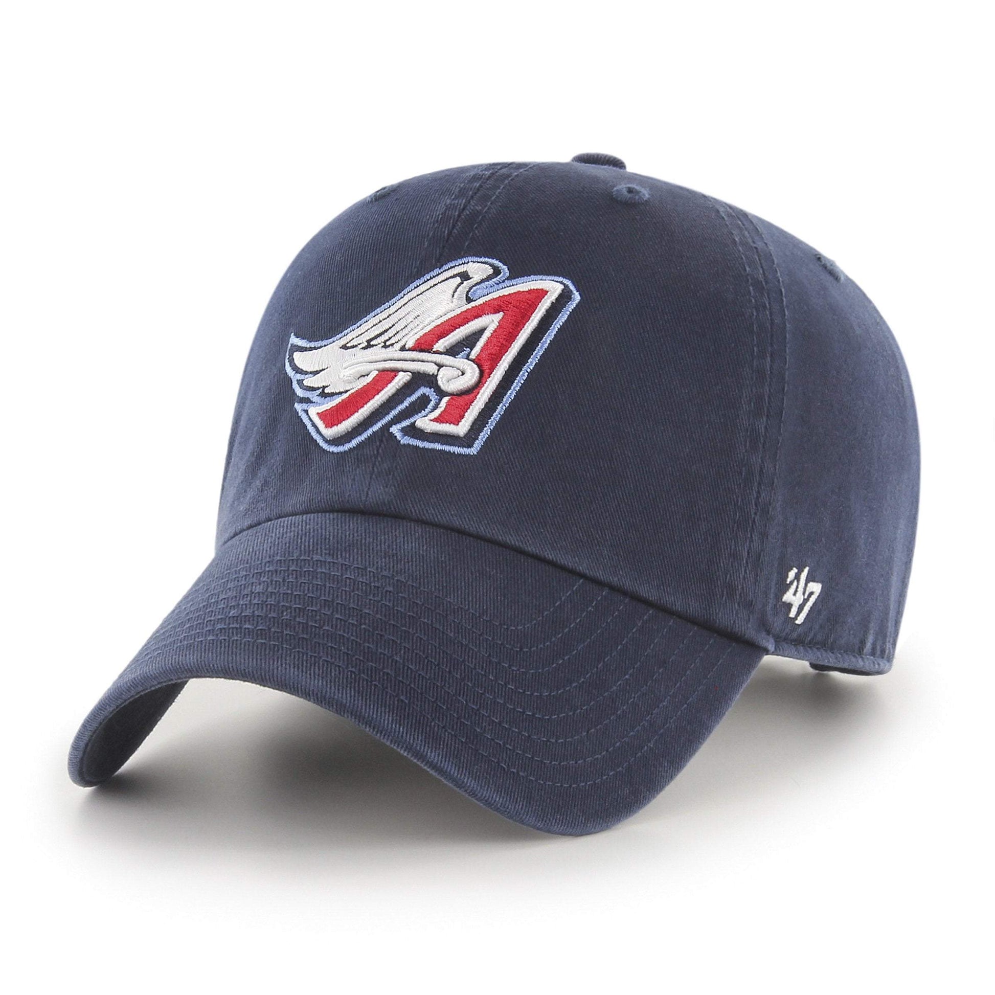 LOS ANGELES ANGELS COOPERSTOWN '47 CLEAN UP NAVY