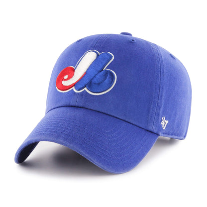 MONTREAL EXPOS COOPERSTOWN '47 CLEAN UP Blue