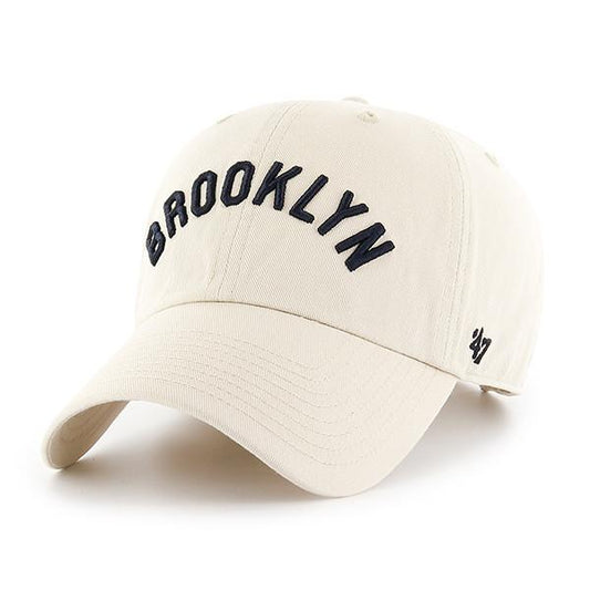 LOS ANGELES DODGERS COOPERSTOWN SCRIPT '47 CLEAN UP NATURAL